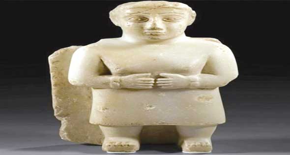 التمثال اليمنى المراد إنقاذه قبل 12 يوليو