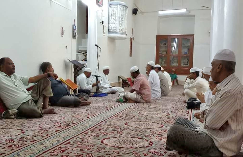 مسجد في شبام تصوير عبدالرحمن جبر