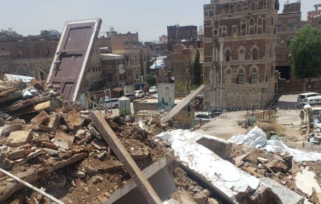 أضرار التغيرات المناخية في المواقع الاثرية في اليمن (شواهد)